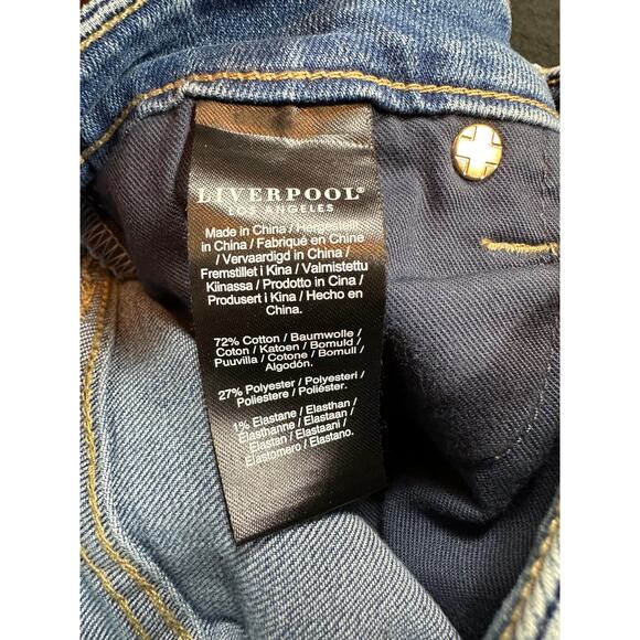 Liverpool Marley Girlfriend Shorts - Monet - size 0/25 - Picture 13 of 14